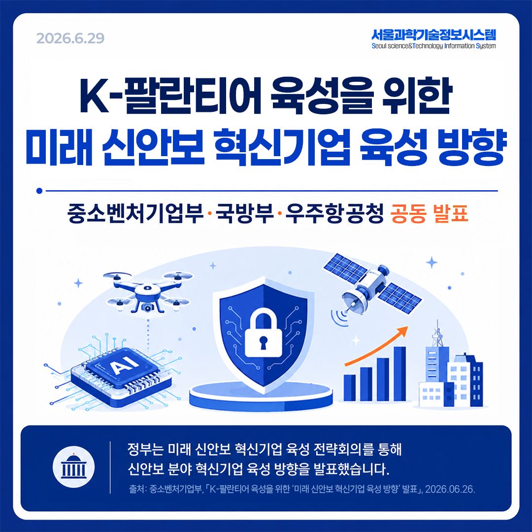 K-팔란티어 육성을 위한 미래 신안보 혁신기업 육성 방향 썸네일